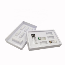 Custom Thermoformed Medical Plastic Packaging Blister Vial Tray Insert